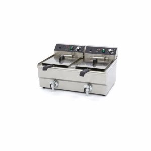Doppel Fritteuse 2x16 Liter 230V