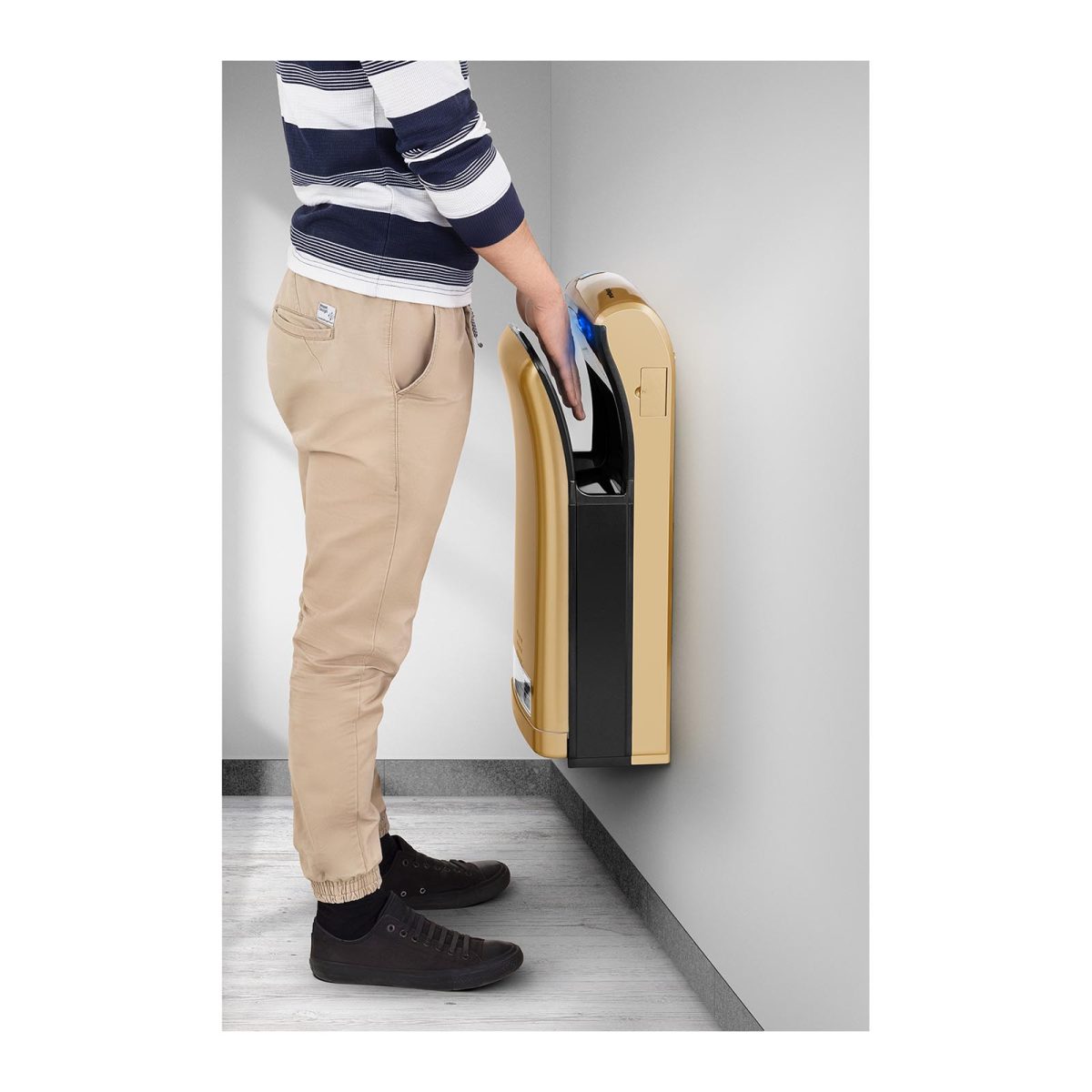 Händetrockner  1200W / 230 V, Gold - Image 4