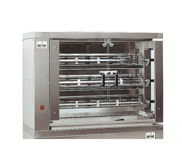 Elektro Hähnchengrill mit 3 Spießen
