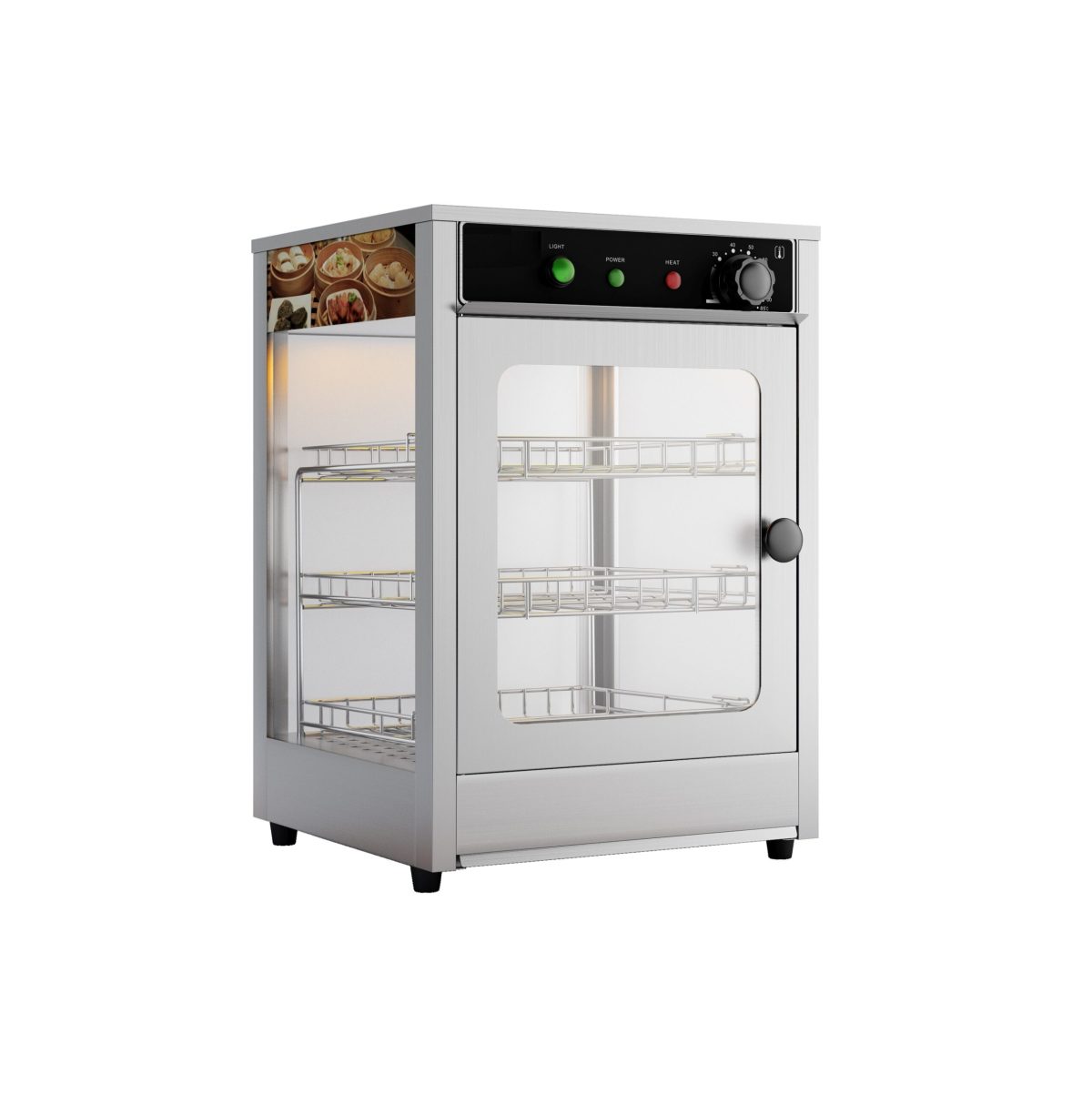 Warmhaltevitrine  43 Liter