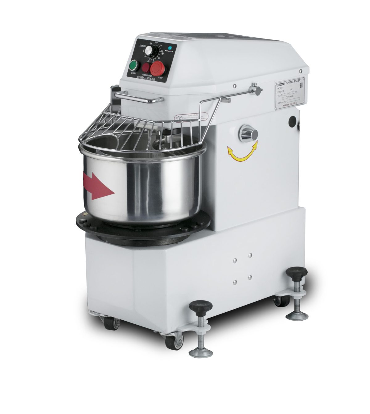 Teigknetmaschine 40 Liter, 2 Geschwindigkeiten