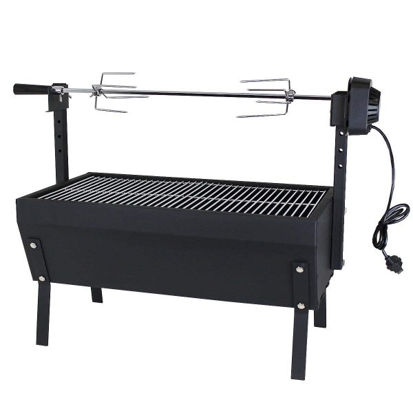 Spießgrill mit Grillmotor für Hähnchen oder Rollbraten