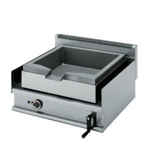 Elektro-Tisch-Kippbratpfanne  Liter mit manueller Kippung