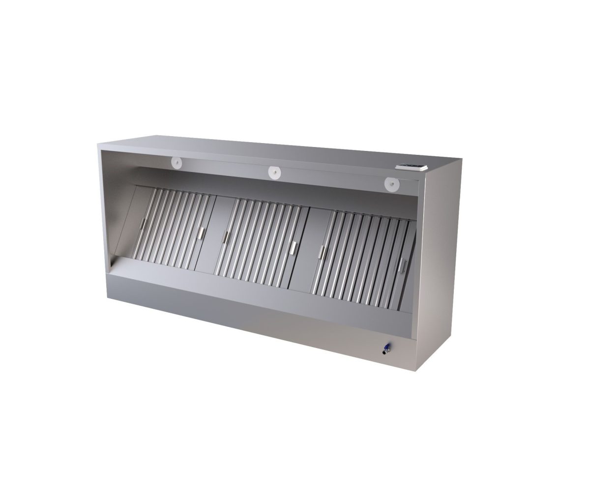 Wandhauben Dosenmodell mit Motor 1200 x 950 mm - Image 2