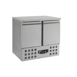 Kühltisch mit 2 Türen / 257 Liter / 900x700x870 mm