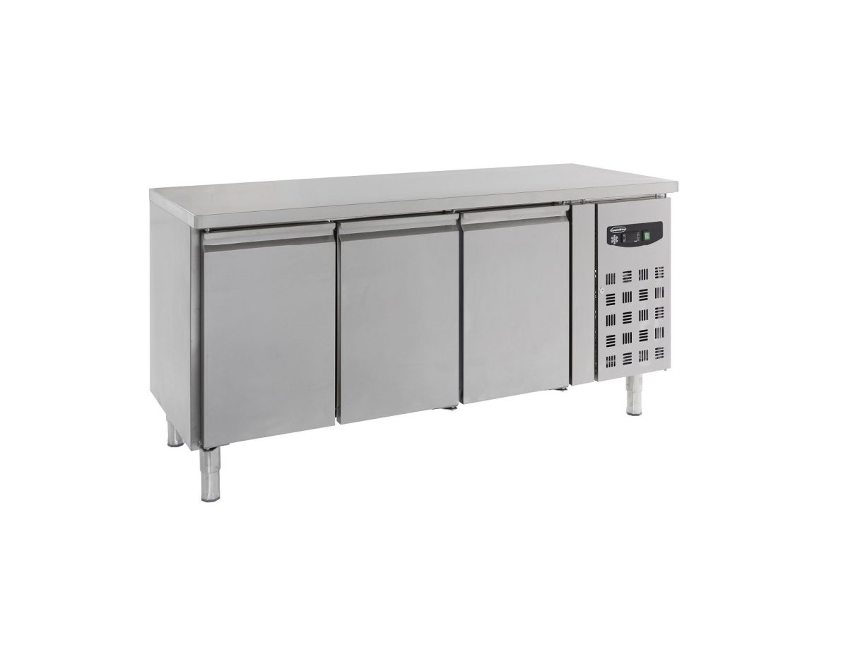 Kühltisch mit 3 Türen / 386 Liter / 1790x600x860 mm