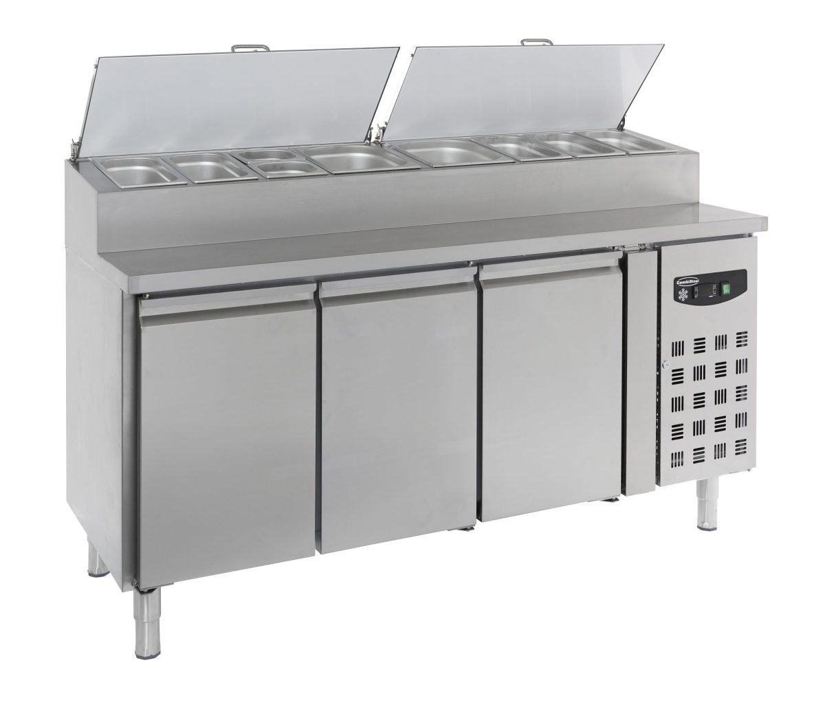 Saladette mit 3 Türen / 8 x 1/3 GN behälter - Image 2