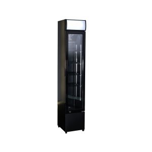 Getränkekühlschrank mit Glastür / 105 Liter / 360x422x1880 mm