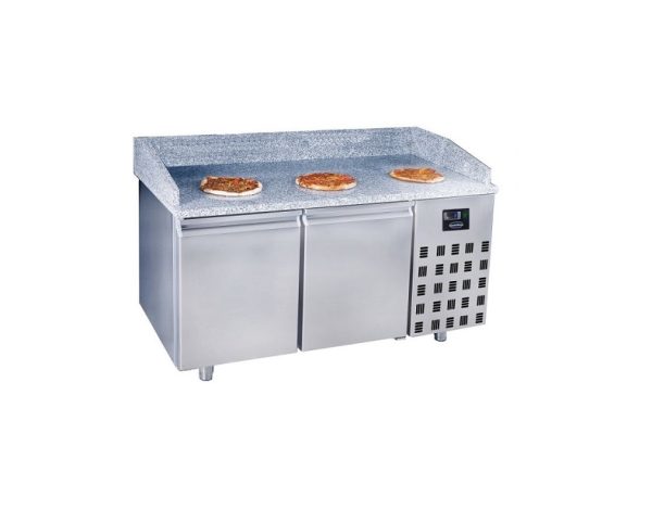 Pizzatisch mit 2 Türen / 380 Liter / 1550x800x1080 mm – Bild 2