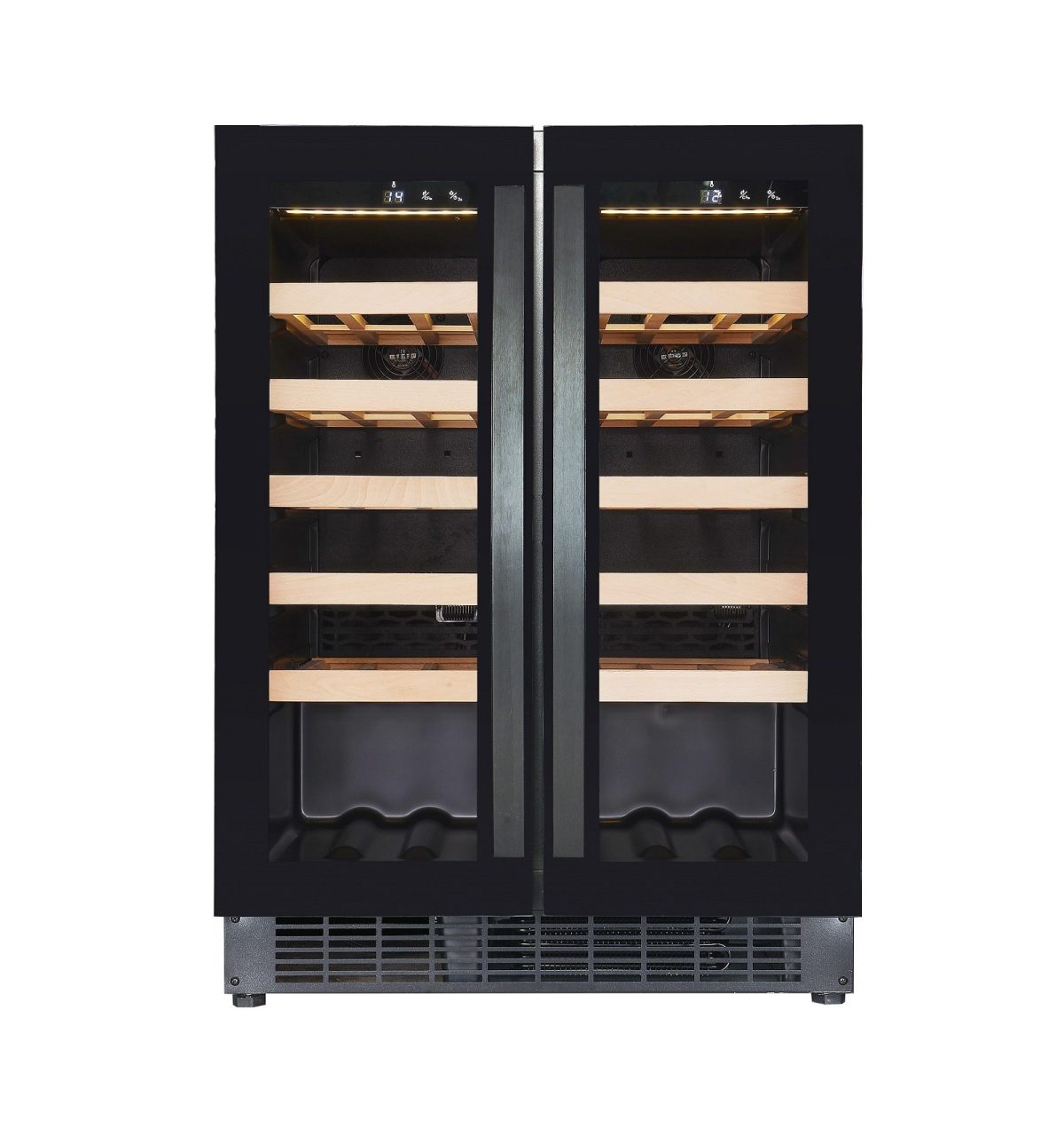 Weinkühlschrank 100 Liter / 2 Zonen / für 40 Flaschen – Bild 2