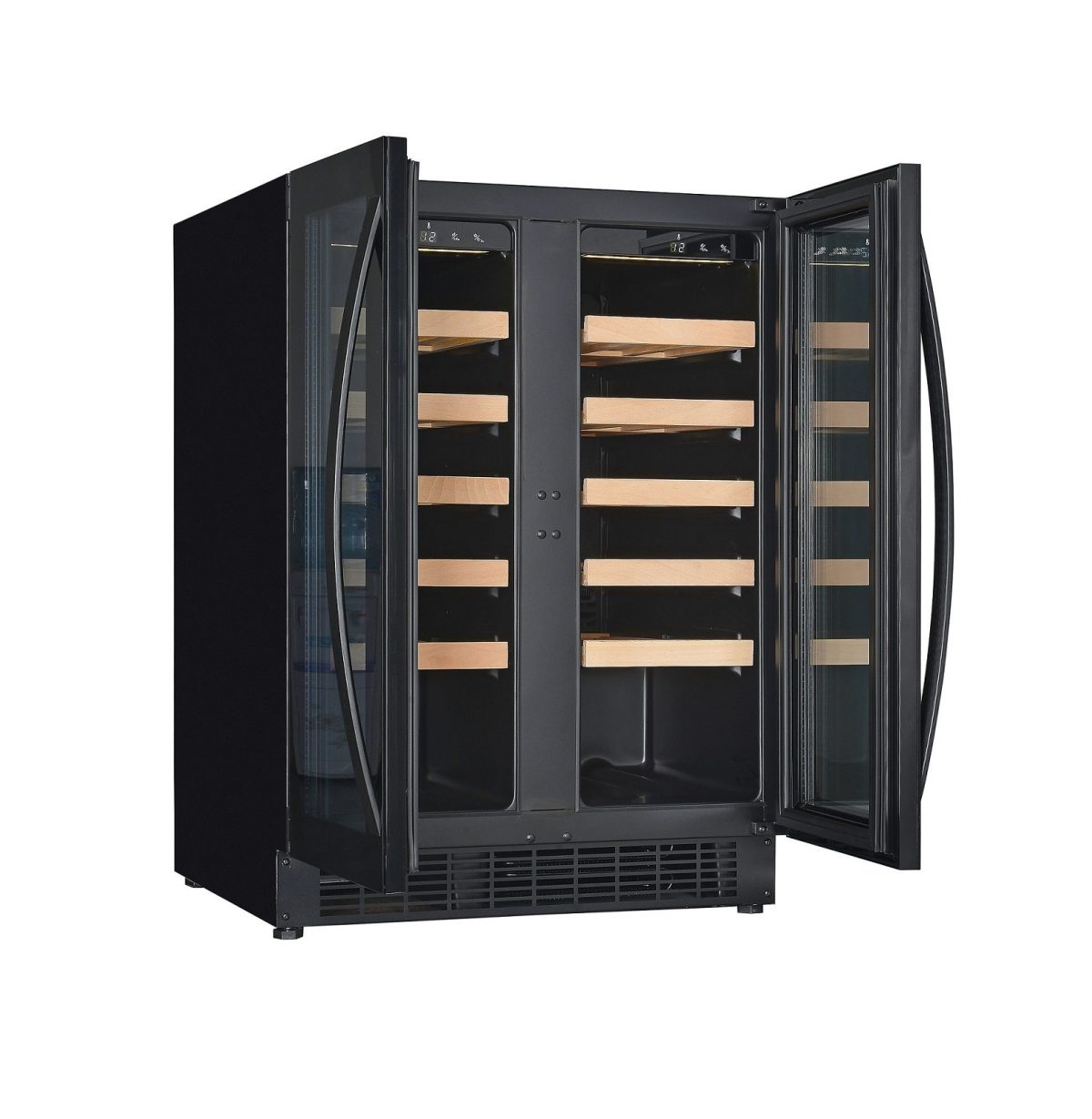 Weinkühlschrank 100 Liter / 2 Zonen / für 40 Flaschen – Bild 3