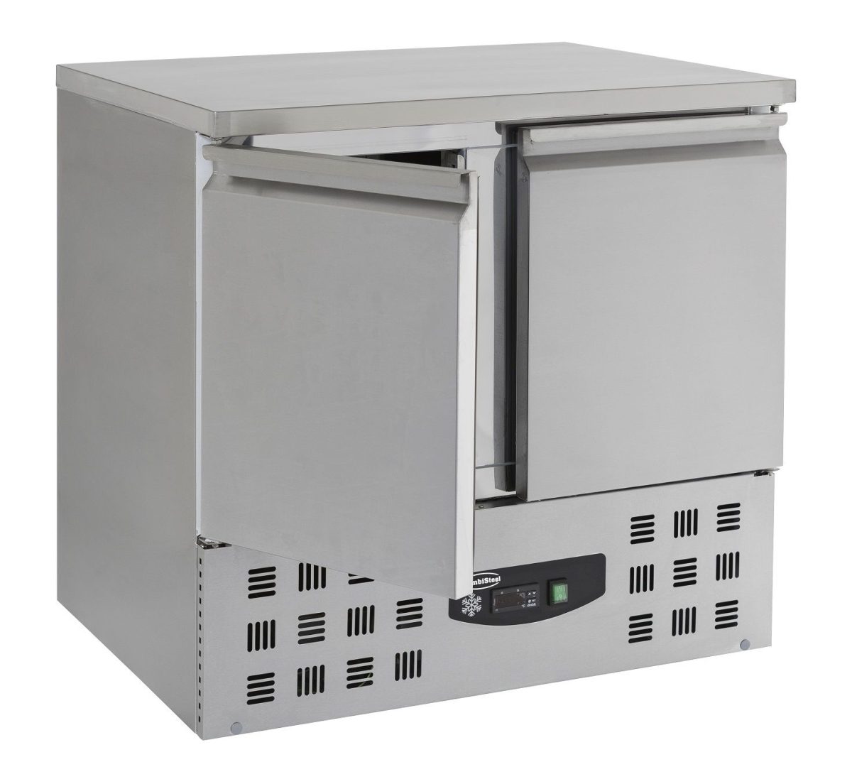 Kühltisch mit 2 Türen / 257 Liter / 900x700x870 mm – Bild 3