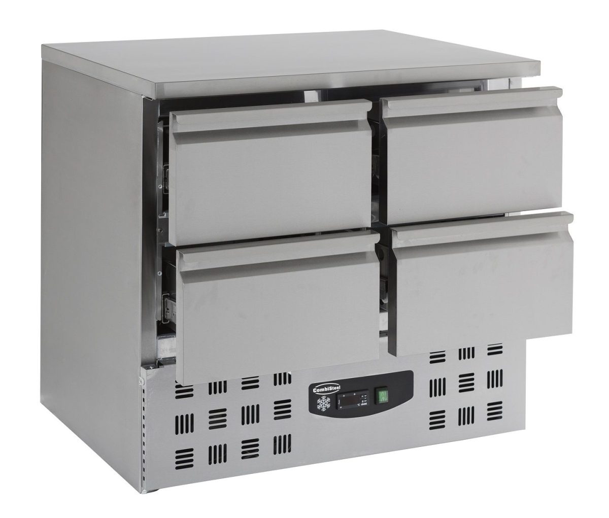 Kühltisch mit 4 Schubladen / 257 Liter / 900x700x875 mm – Bild 2