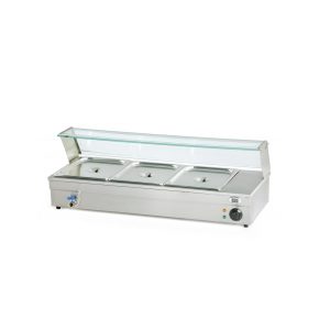 Bain Marie Spaisewärmer 3 x (GN) 1/2