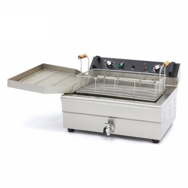 Elektro Fritteuse 20 Liter 400V – Bild 2