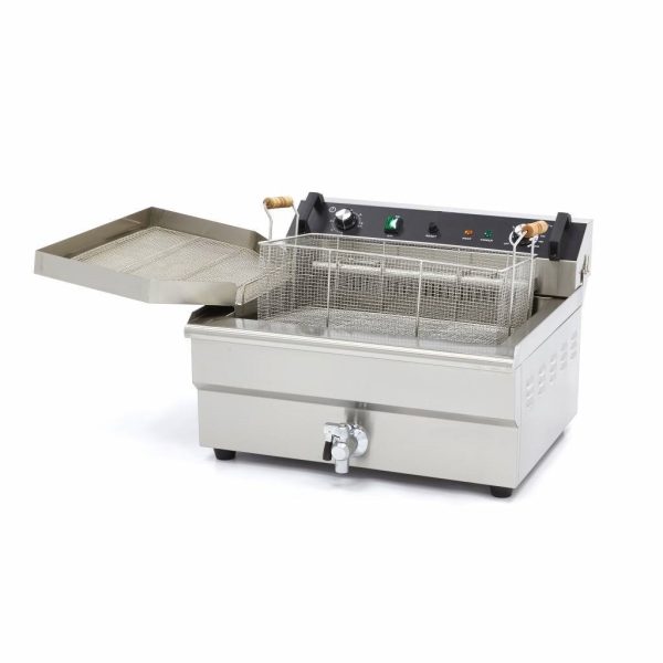 Elektro Fritteuse 30 Liter 400V – Bild 2