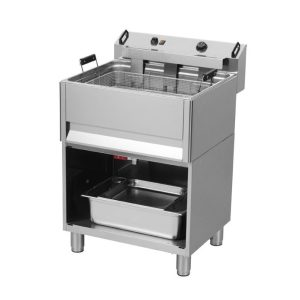 Fritteuse mit 30 Liter Becken und Untergestell