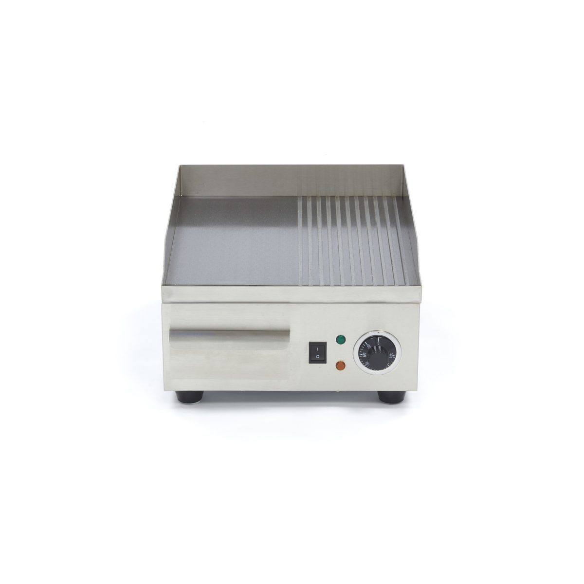 Elektro Grillplatte 36 cm  Glatt & Gerillt – Bild 2