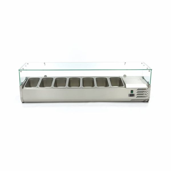 Kühlaufsatzvitrine 160 cm – Bild 4