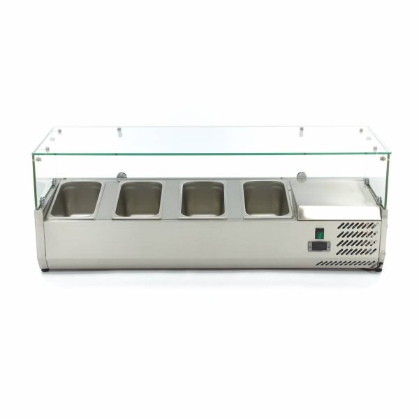 Kühlaufsatzvitrine 120 cm – Bild 4