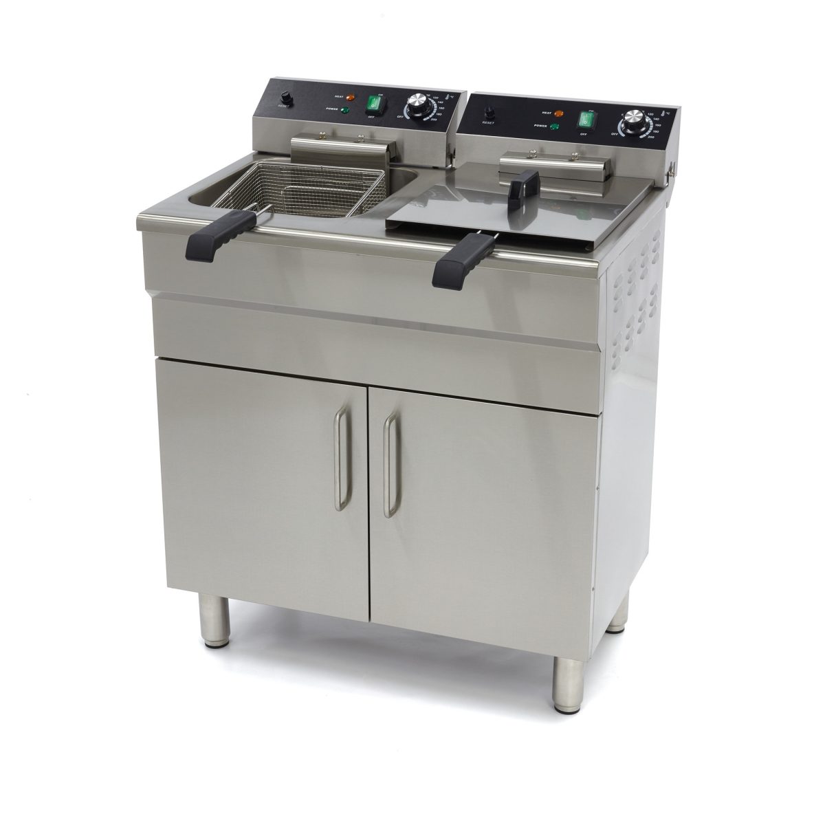 Doppel Stand Fritteuse 2x16 Liter 400V