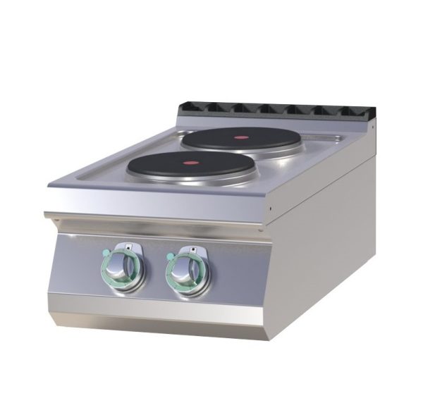 Elektro Kochfeld mit 2 Platten