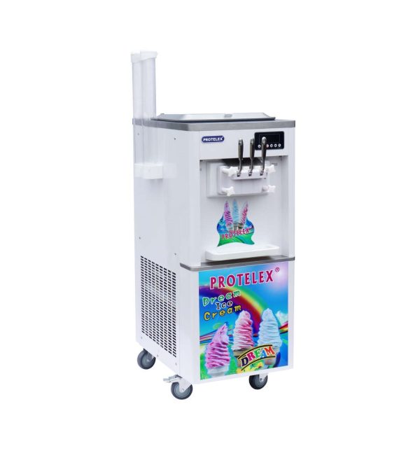 Softeismaschine 2,4 kW, Weiß , 18-25 Liter/Std