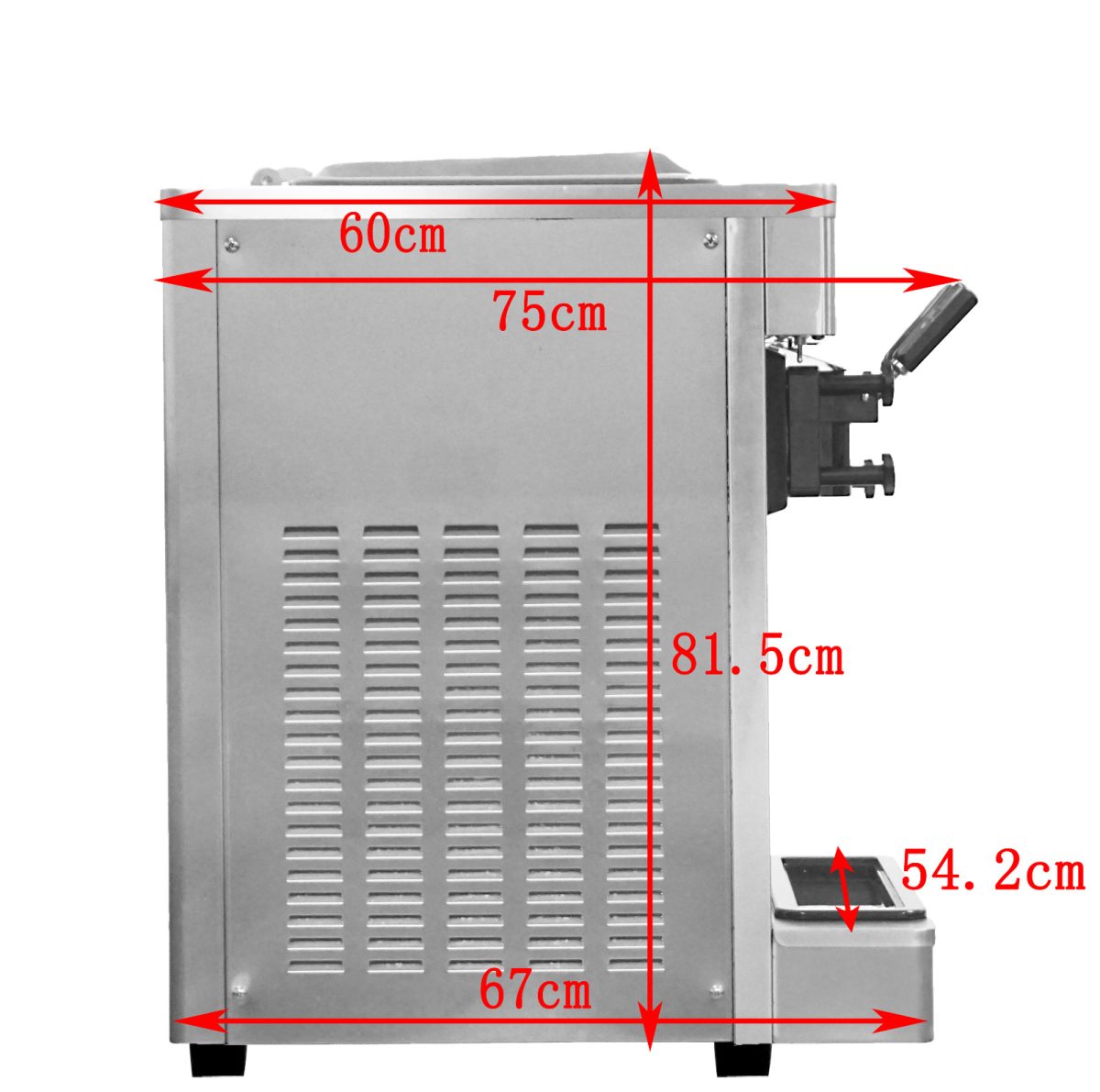 Softeismaschine  2,4 kW, 18-25 Liter/Std – Bild 2