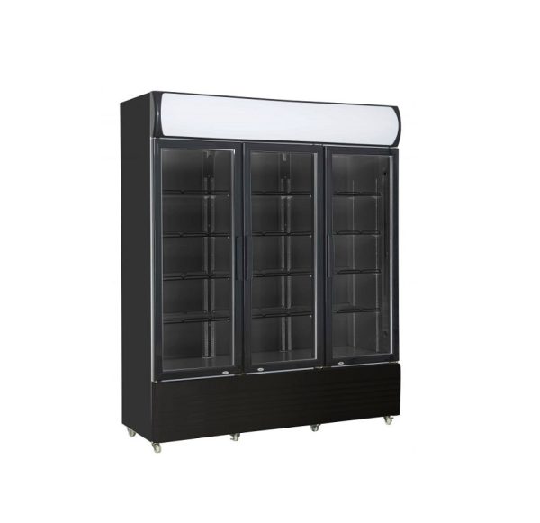 Kühlschrank mit 3 Glastüren / 1065 Liter / 1600x610x1973 mm