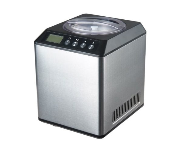 Eismaschine 2 Liter, silber
