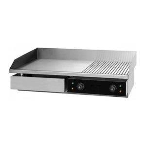 Elektro Grillplatte 73 cm 230V Glatt und Geriffelt