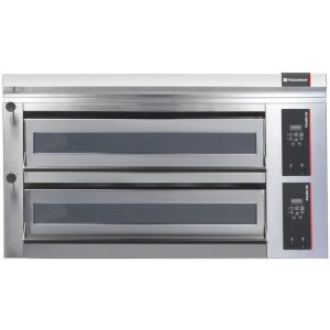 Pizzaofen PizzaGroup Pyralis D12L mit 2 Backkammern 6+6 Pizzen à Ø 34 cm | 18 kW 400 Volt