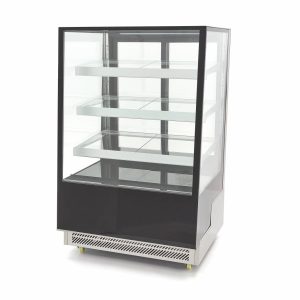 Kühlvitrine 500L Schwarz