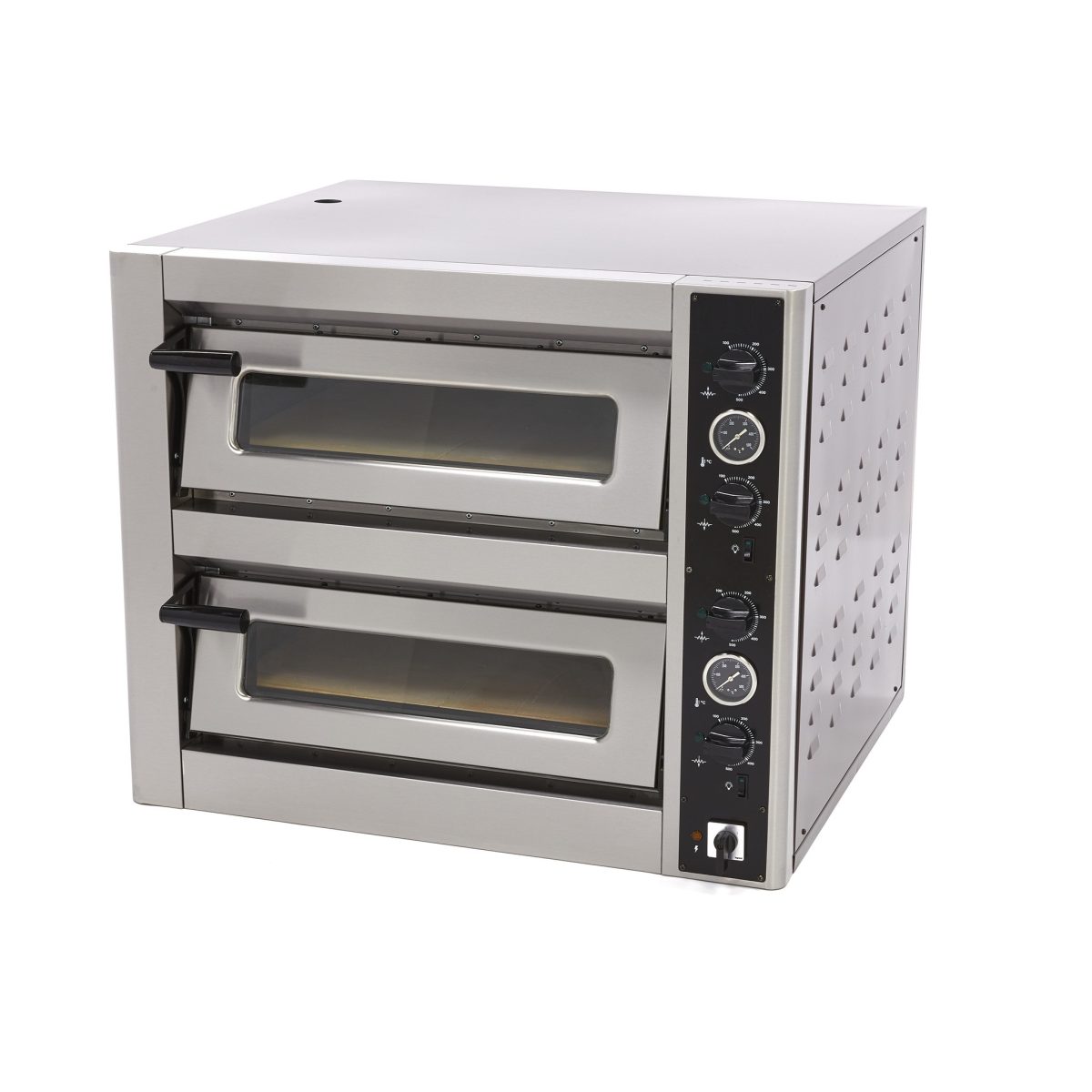 Pizzaofen 4 + 4 x 30 cm / 10 kW / 400V