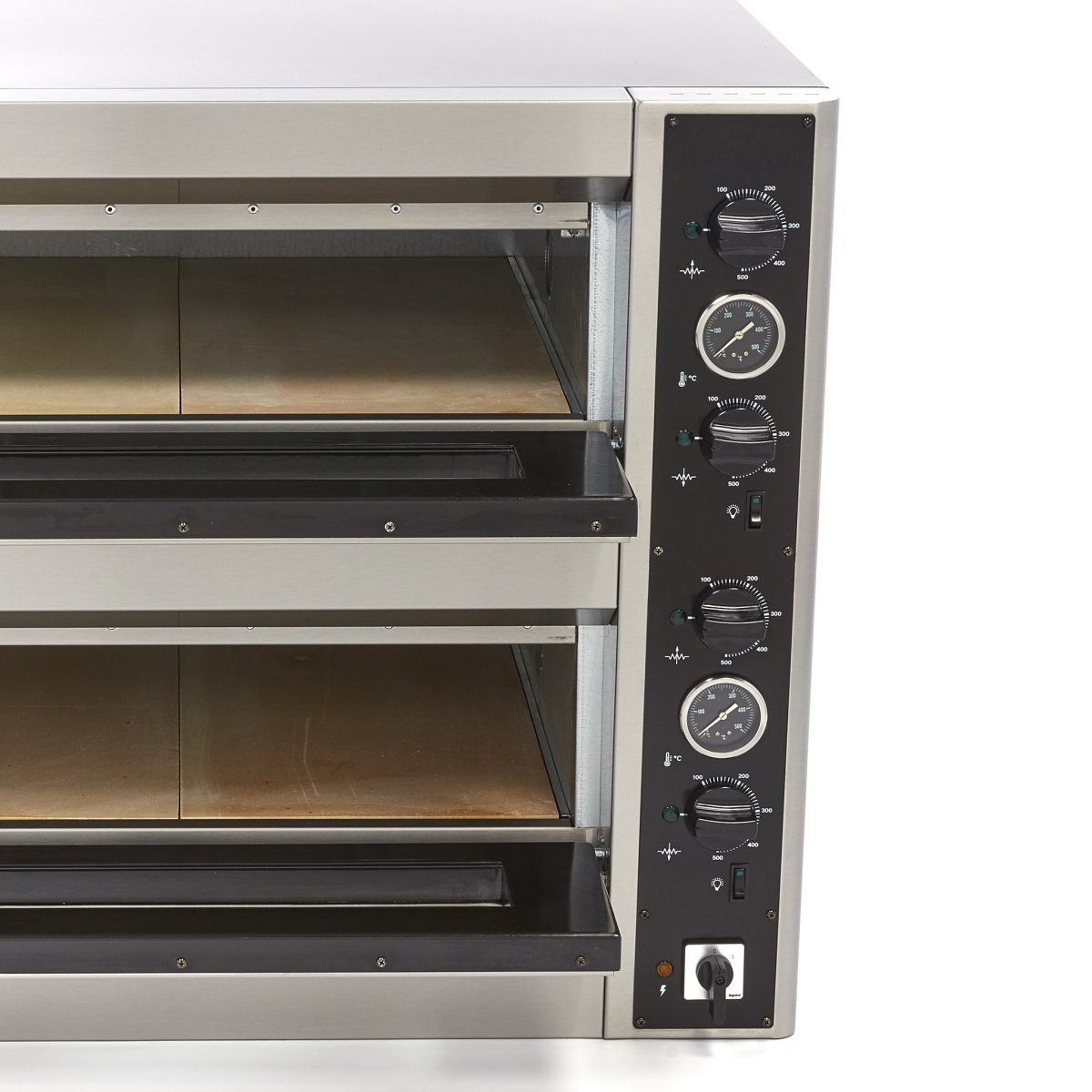 Pizzaofen 4 + 4 x 30 cm / 10 kW / 400V – Bild 5