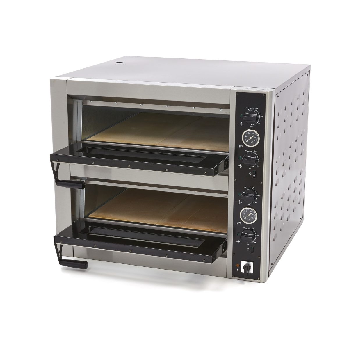 Pizzaofen 4 + 4 x 30 cm / 10 kW / 400V – Bild 3
