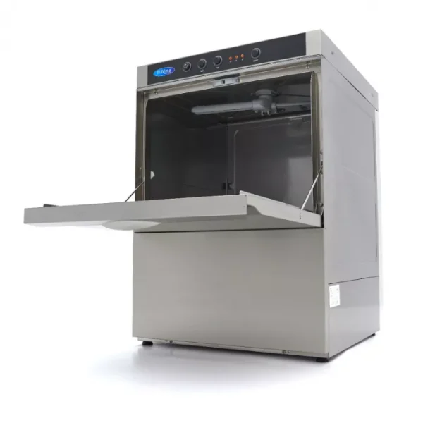 Gastro Geschirrspüler-Unterbau - 50 x 50 cm - mit Abfluss-, Spülenhilfe- und Seifenpumpen - 230 V – Bild 2