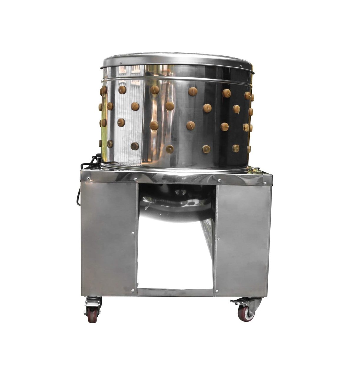 Geflügelrupfmaschine  (ca. 250 Gefügel pro Stunde) Trommel 60 cm 2200 Watt – Bild 3