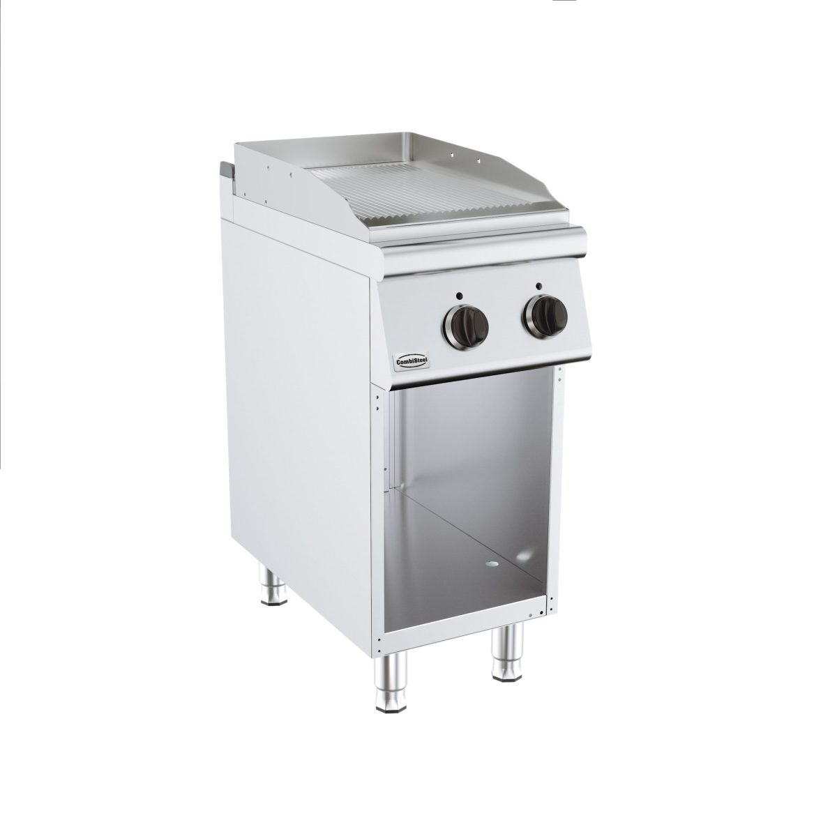 Elektro Grillplatte Gerillt 400×700 mm