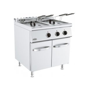 Elektro Fritteuse 2x18L / 28 kW