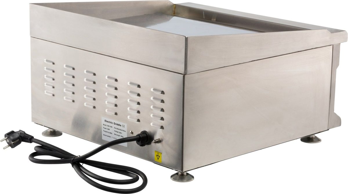 Elektro Grillplatte 50x52 cm Glatt, 230V - Image 2