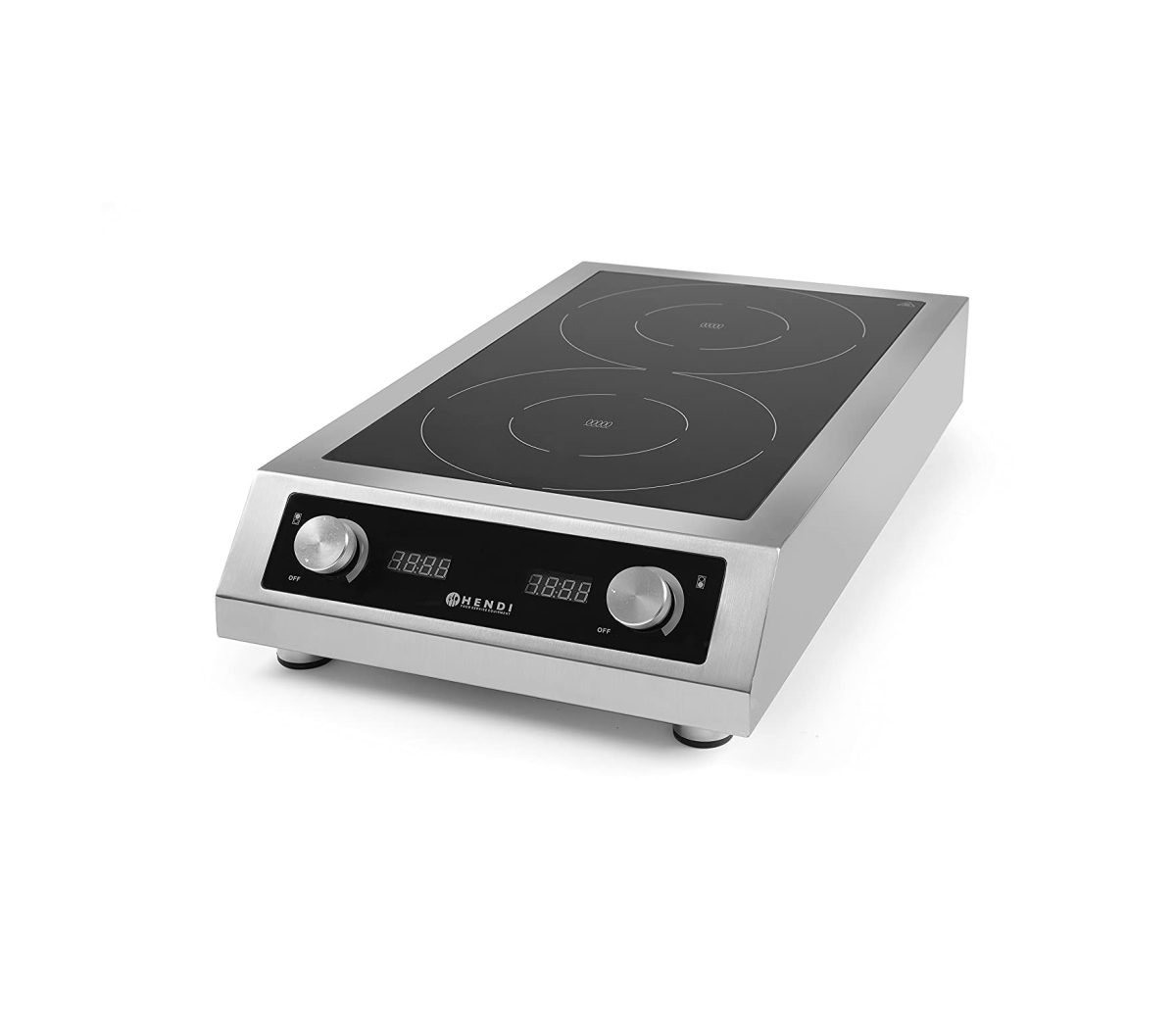 Induktionskocher mit 2 Kochfeldern  400V, 7000W