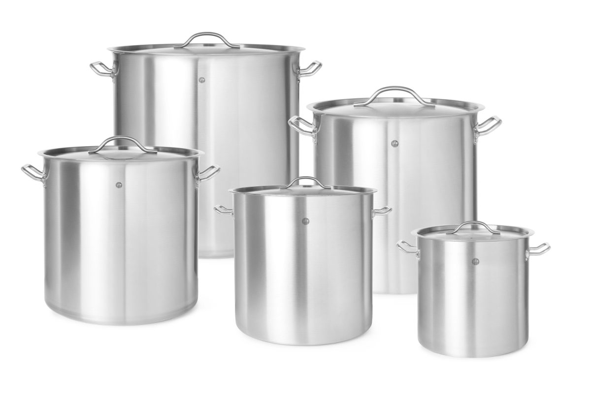 Gastro Edelstahl Kochtopf ca. 14 Liter – Bild 2