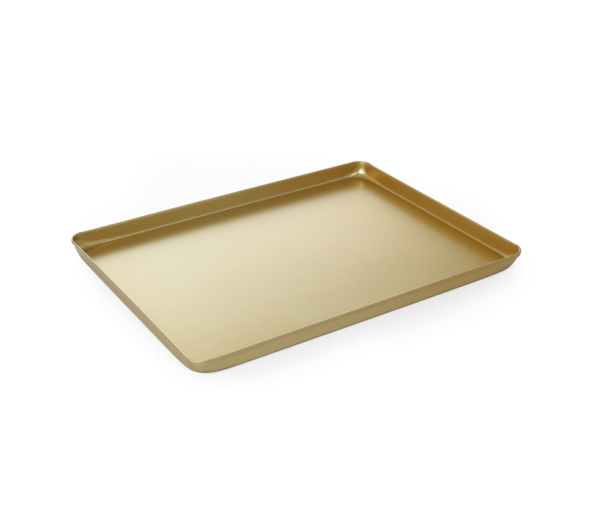 Vitrinenblech Gold 600x400x20mm