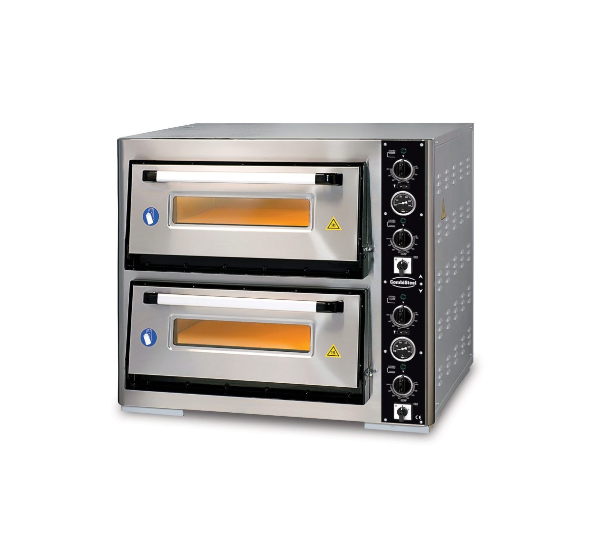 Elektro Pizzaofen für 4+4 Pizzen á 30 cm