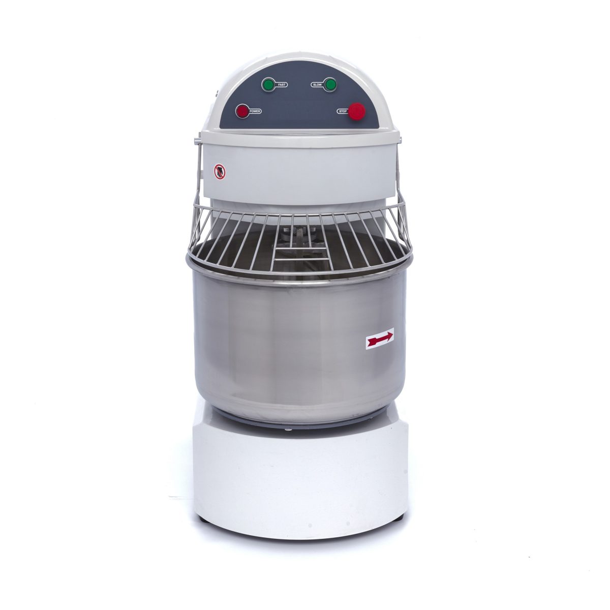 Spiral-Kneter 60 Liter, 2 Geschwindigkeiten 400V – Bild 2