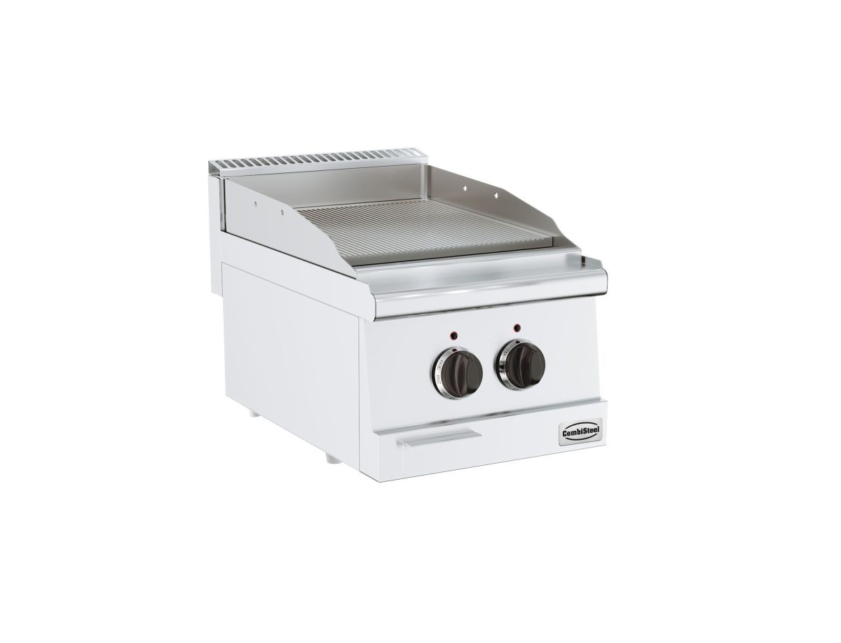 Elektro Grillplatte Gerillt 400 x 600 mm