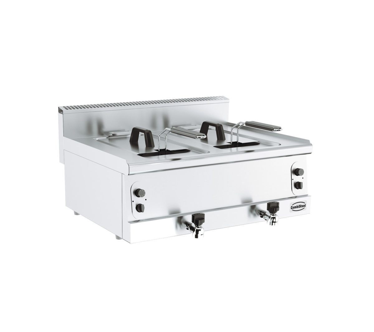 Gas Fritteuse 2x8 Liter 800 x 600 mm
