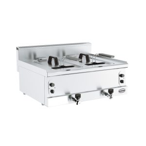 Gas Fritteuse 2x8 Liter 800 x 600 mm