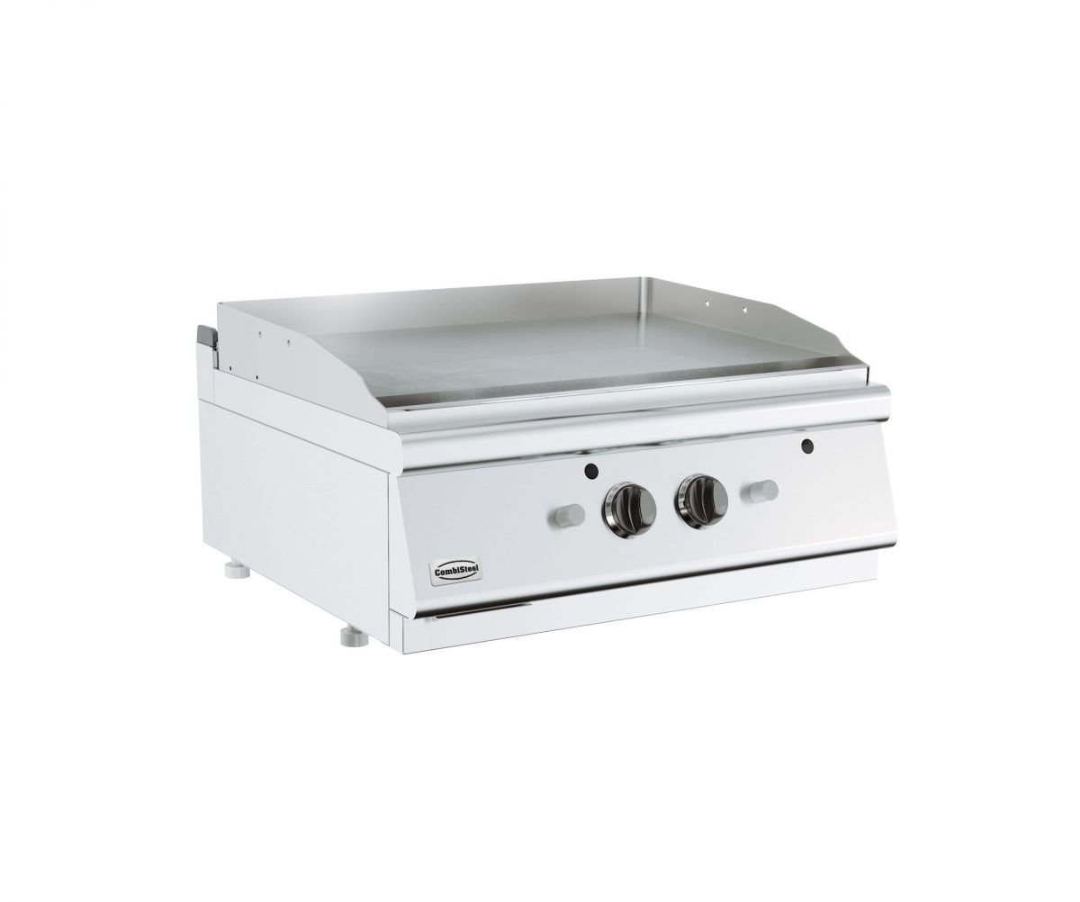 Gas Grillplatte Glatt 800 x 700 mm